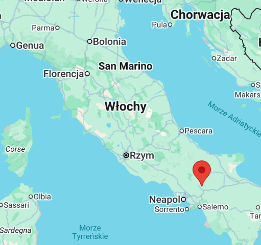 Miejsce urodzenia O. Pio - Pietrelcinie