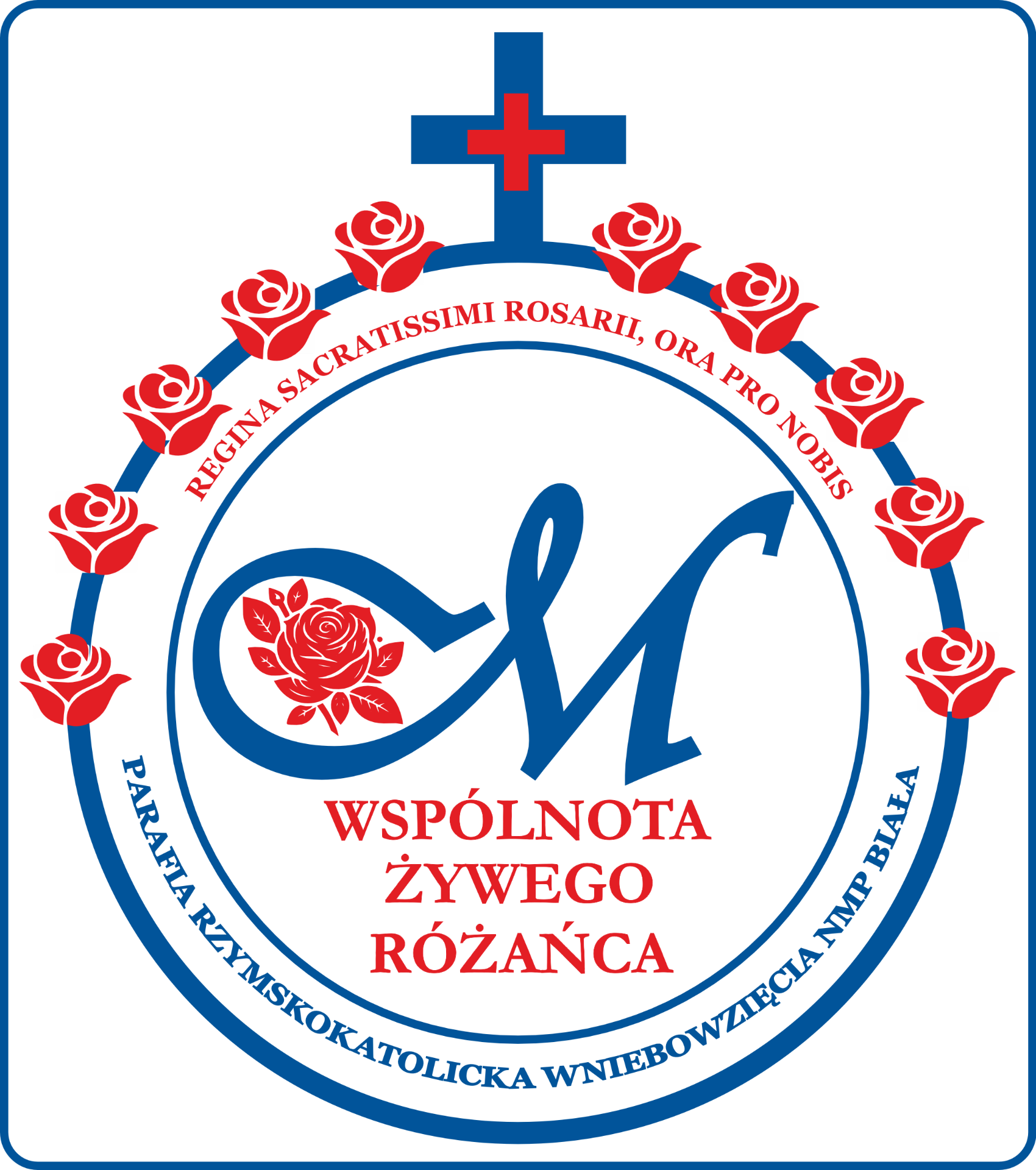 Logo - Żywy Różaniec Parafia Wniebowzięcia NMP w Białej